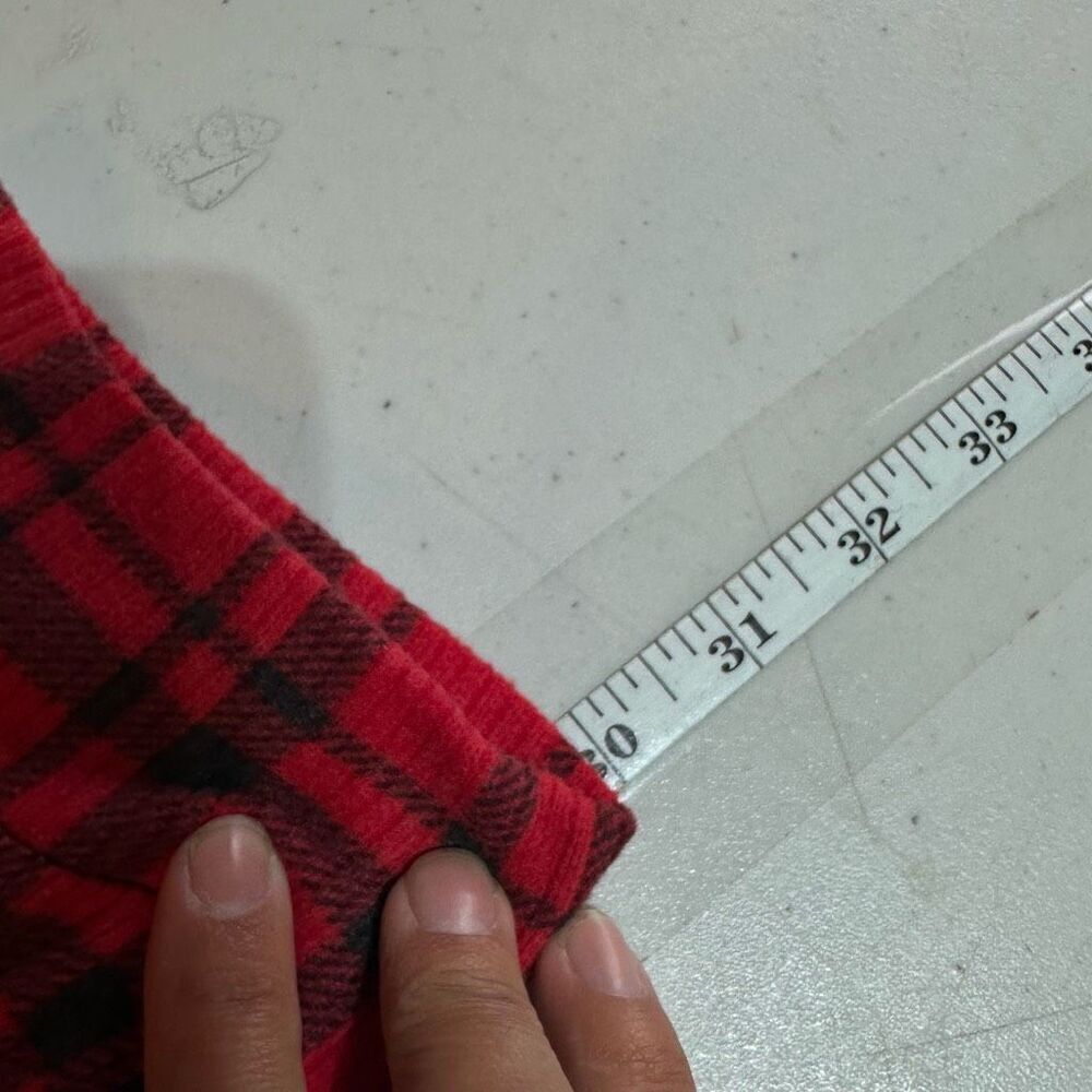 NWT Sonoma Women’s Buffalo Plaid Hi Rise Banded Bottom Everyday Pajama Pants XL - Picture 13 of 13